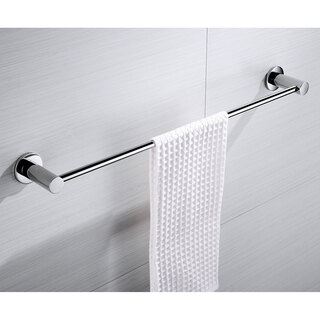 Bathlife Lättnad Håndklædestang I Mat Sort Enkel 60 Cm