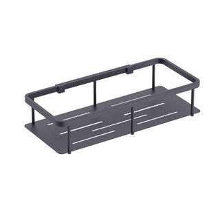 Bathlife Stadga Brusehylde I Mat Sort 300 X 130 Mm