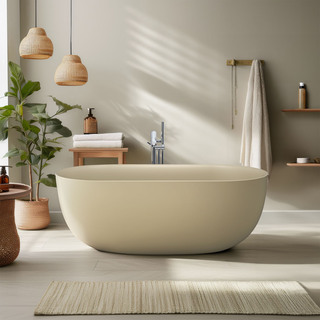 Badekar Bathlife Soft 1600 Mm Beige