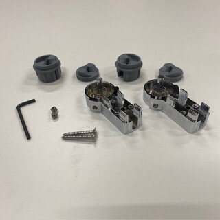 Hængsle Mångsidig/Vikbar Par (Et Op, En Ned) Krom 2023-