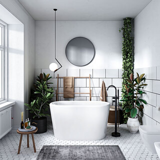 Bathlife Badekar Ideal Siddebadekar 130 Cm