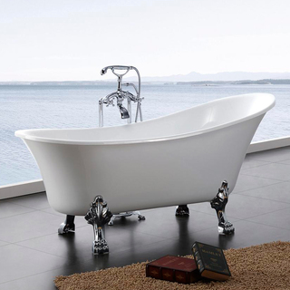 Badekar Bathlife Fossing Hvid