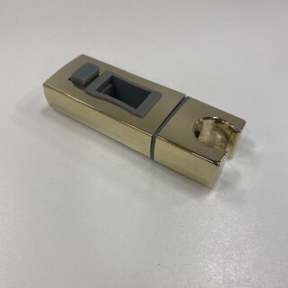 Shower Hook Straight Pipe Gold Fld