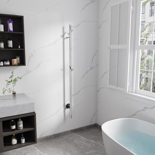 Håndklædetørre Bathlife Fas 1 Arm Timer12/C1 Vital Krom Rustfri