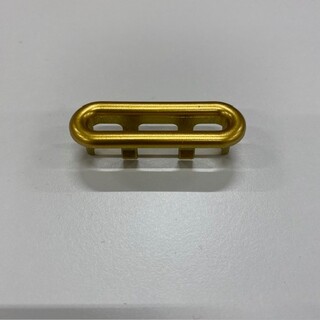 Dekorring Oval Messing