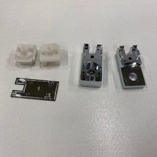 Hinge Shower Profil Set Silver